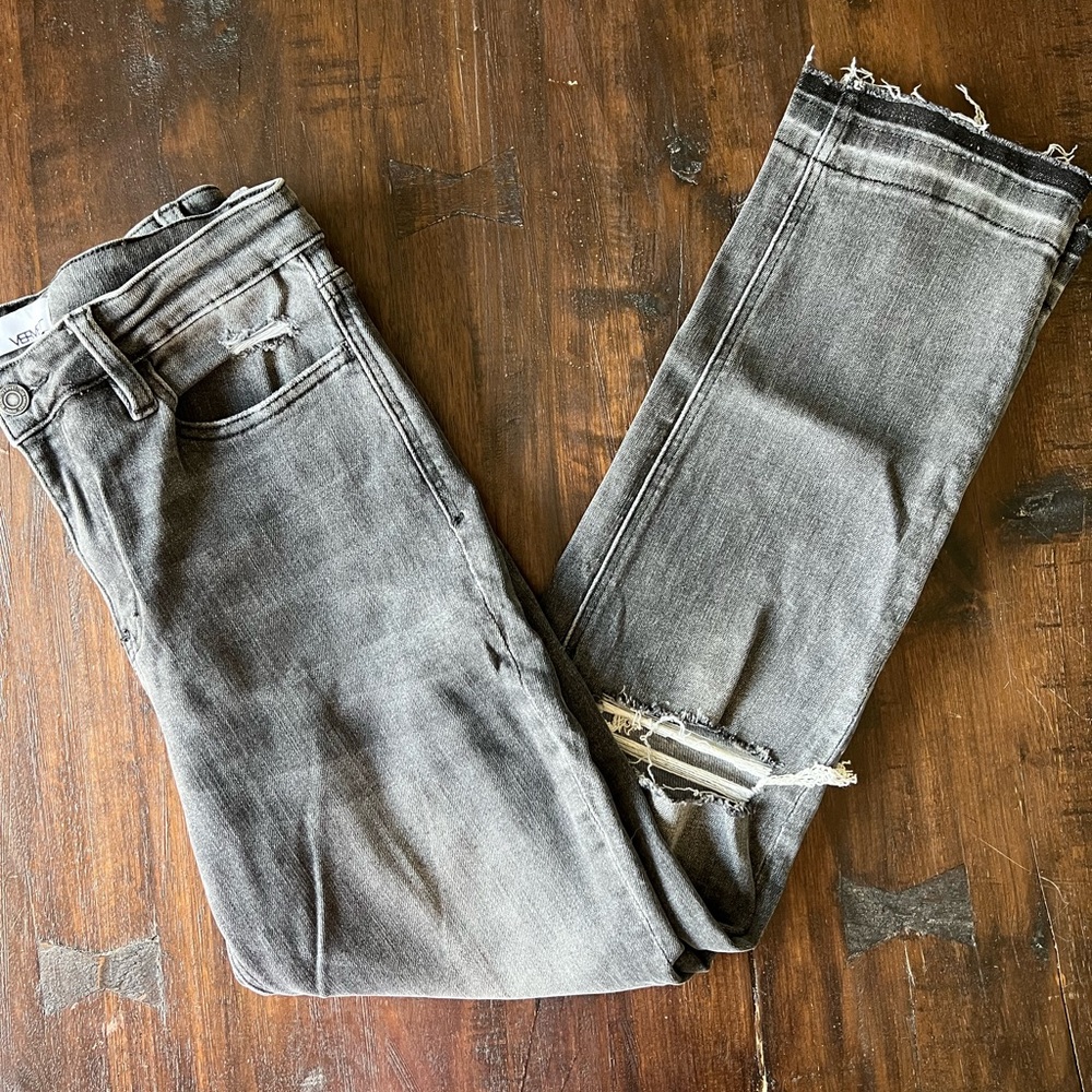 Vervet Jeans Grey/Black
